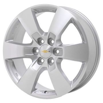 Chevrolet Traverse Wheel Rim Machined Silver 5406 Stock Factory OEM Replacement