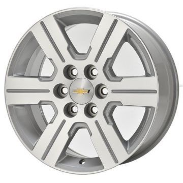 Chevrolet Traverse Wheel Rim Machined Silver 5408 Stock Factory OEM Replacement