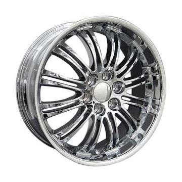 Chevrolet Silverado 1500 Wheel Rim Machined Lip Black 5413 Stock Factory OEM Replacement