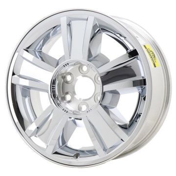 Chevrolet Silverado 1500 Wheel Rim Machined Chrome Clad 5416 Stock Factory OEM Replacement