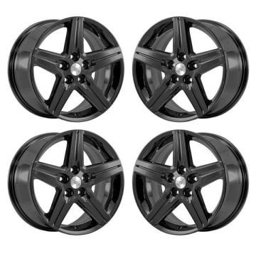 Chevrolet Camaro Wheel Rim PVD Black Chrome 5439 Stock Factory OEM Replacement
