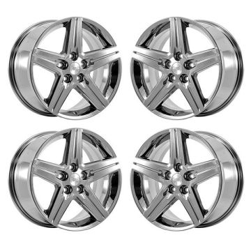 Chevrolet Camaro Wheel Rim PVD Bright Chrome 5439 Stock Factory OEM Replacement