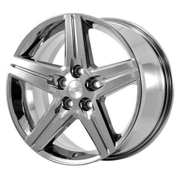 Chevrolet Camaro Wheel Rim PVD Bright Chrome 5439 Stock Factory OEM Replacement