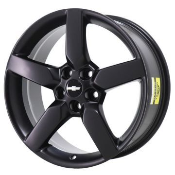 Chevrolet Camaro Wheel Rim Satin Black 5441 Stock Factory OEM Replacement