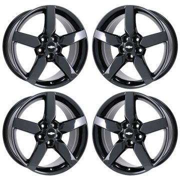 Chevrolet Camaro Wheel Rim PVD Black Chrome 5441 Stock Factory OEM Replacement