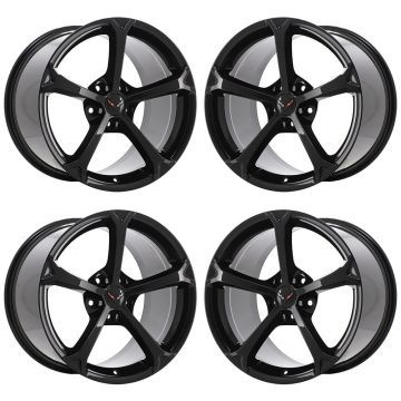 Chevrolet Corvette Exchange Wheels Set of 4-Exchange Rims Set of 4 Gloss Black 5460 (F)