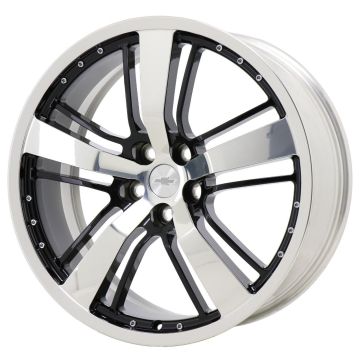 Chevrolet Camaro Wheel Rim Polished Black 5467 (F) Stock Factory OEM Replacement