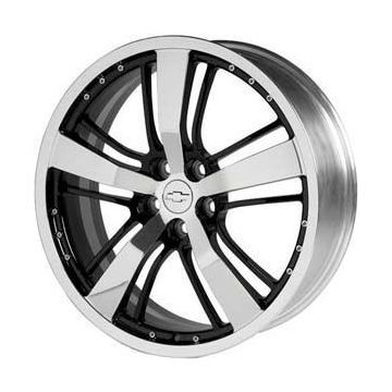 Chevrolet Camaro Wheel Rim Polished Black 5468 (F) Stock Factory OEM Replacement
