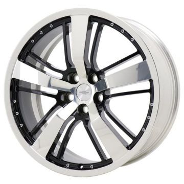 Chevrolet Camaro Wheel Rim Polished Black 5470 (R) Stock Factory OEM Replacement