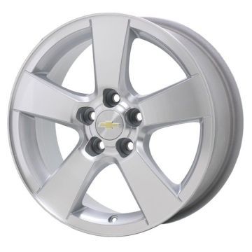 Chevrolet Cruze Wheel Rim Machined Silver 5473 Stock Factory OEM Replacement