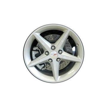 Chevrolet Corvette Wheel Rim Silver 5491 (R) Stock Factory OEM Replacement