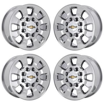 Chevrolet Silverado 2500 Wheel Rim PVD Bright Chrome 5501 Stock Factory OEM Replacement