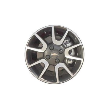 Chevrolet Spark Wheel Rim Machined Grey 5557 Stock Factory OEM Replacement