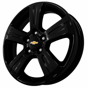 Chevrolet Captiva Wheel Rim Gloss Black 5567 Stock Factory OEM Replacement