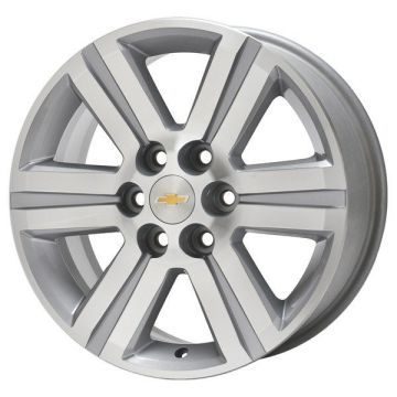 Chevrolet Traverse Wheel Rim Machined Silver 5572 Stock Factory OEM Replacement