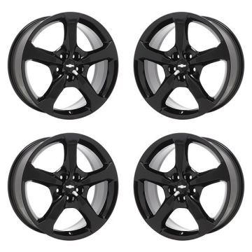 Chevrolet Camaro Exchange Wheels Set of 4-Exchange Rims Set of 4 Gloss Black 5578 (F)
