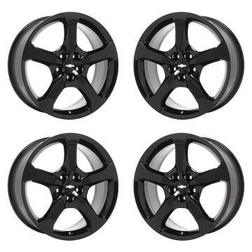 Chevrolet Camaro Exchange Wheels Set of 4-Exchange Rims Set of 4 Gloss Black 5578 (F)