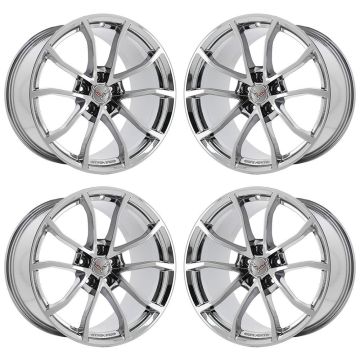 CHEVROLET CORVETTE wheel rim PVD BRIGHT CHROME 5595 stock factory oem replacement
