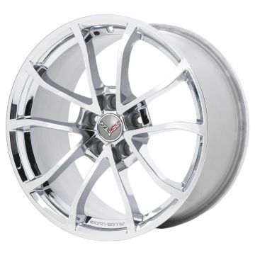 CHEVROLET CORVETTE wheel rim PVD BRIGHT CHROME 5595 stock factory oem replacement