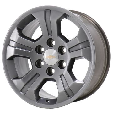 Chevrolet Silverado 1500 Wheel Rim Hyper Grey 5647 Stock Factory OEM Replacement