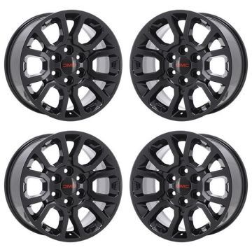 GMC Sierra 1500 Exchange Wheels Set of 4-Exchange Rims Set of 4 Gloss Black 5649