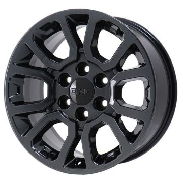 GMC Sierra 1500 Wheel Rim PVD Black Chrome 5649 Stock Factory OEM Replacement