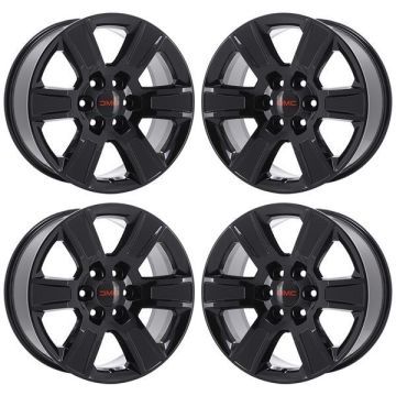 GMC Sierra 1500 Exchange Wheels Set of 4-Exchange Rims Set of 4 Gloss Black 5650