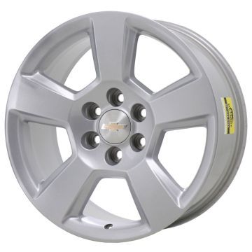 Chevrolet Silverado 1500 Wheel Rim Silver 5652 Stock Factory OEM Replacement