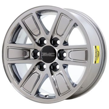 GMC Sierra 1500 Wheel Rim PVD Bright Chrome 5654 Stock Factory OEM Replacement
