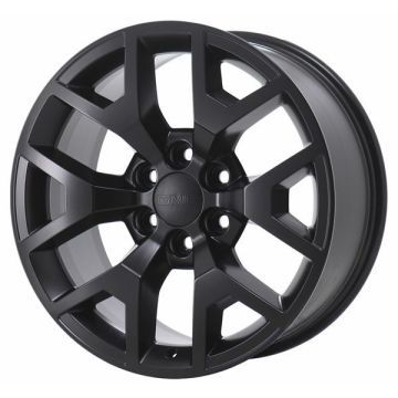 GMC Sierra 1500 Wheel Rim Satin Black 5658 Stock Factory OEM Replacement