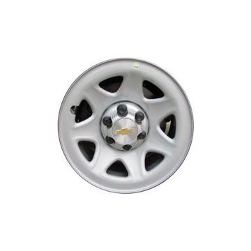 Chevrolet Silverado 1500 Wheel Rim Silver Steel 5659 Stock Factory OEM Replacement