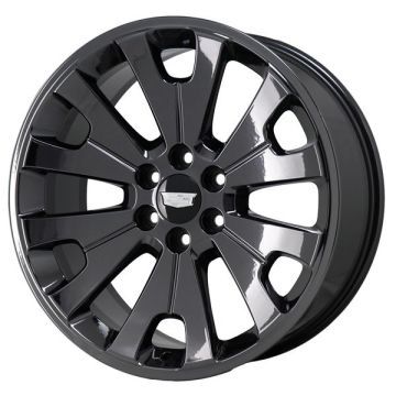 Chevrolet Silverado 1500 Wheel Rim PVD Black Chrome 5663 Stock Factory OEM Replacement