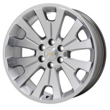 Chevrolet Silverado 1500 Wheel Rim Machined Silver 5663 Stock Factory OEM Replacement