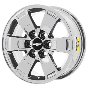 Chevrolet Colorado Wheel Rim PVD Bright Chrome 5670 Stock Factory OEM Replacement