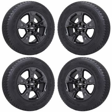 Chevrolet Colorado Wheel and Tire Sets-Wheel and Tire Packages-Wheel & Tire Sets-Wheel & Tire Packages-Wheel and Rim Sets-Wheel and Rim Packages-Wheel & Rim Sets -Wheel & Rim Packages PVD Black Chrome 5671