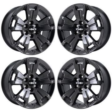 Chevrolet Colorado Wheel Rim PVD Black Chrome 5672 Stock Factory OEM Replacement
