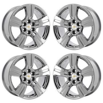 Chevrolet Colorado Wheel Rim PVD Bright Chrome 5673 Stock Factory OEM Replacement