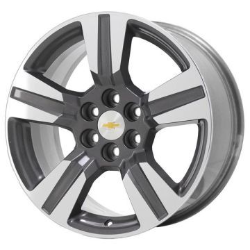 Chevrolet Colorado Wheel Rim Machined Grey 5673 Stock Factory OEM Replacement