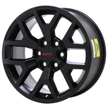 GMC Canyon Wheel Rim Satin Black 5692 Stock Factory OEM Replacement