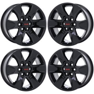 GMC Canyon Exchange Wheels Set of 4-Exchange Rims Set of 4 Gloss Black 5693