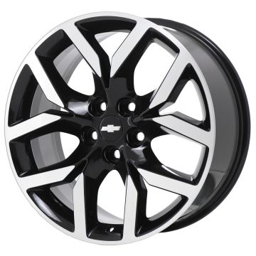 Chevrolet Impala Wheel Rim Machined Black 5613 Stock Factory OEM Replacement