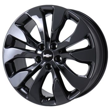 Chevrolet Malibu Wheel Rim PVD Black Chrome 5718 Stock Factory OEM Replacement