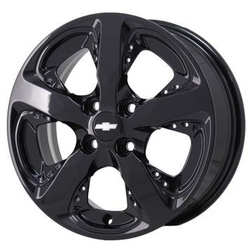 Chevrolet Spark Wheel Rim Gloss Black 5719 Stock Factory OEM Replacement