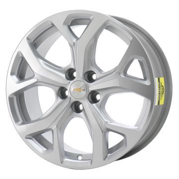 Chevrolet Volt Wheel Rim Machined Silver 5724 Stock Factory OEM Replacement