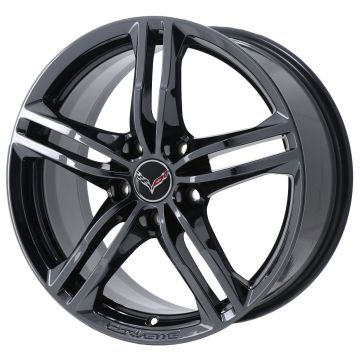 CHEVROLET CORVETTE wheel rim PVD BLACK CHROME 5729 stock factory oem replacement