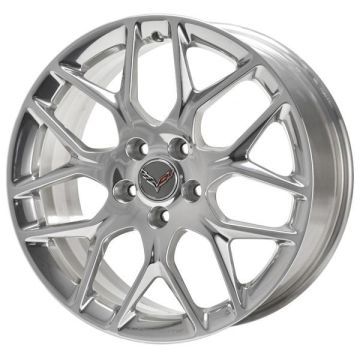 Chevrolet Corvette Wheel Rim Polished 5738 (F) Stock Factory OEM Replacement