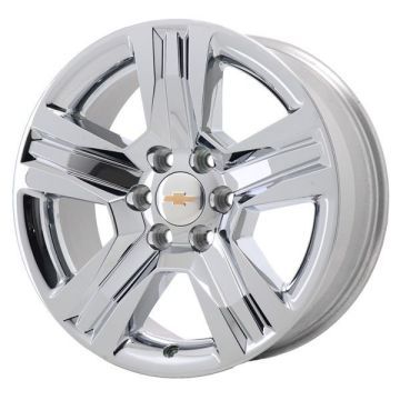 Chevrolet Silverado 1500 Wheel Rim Chrome Clad 5755 Stock Factory OEM Replacement