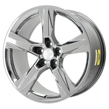 Chevrolet Camaro Wheel Rim PVD Bright Chrome 5760 (F) Stock Factory OEM Replacement