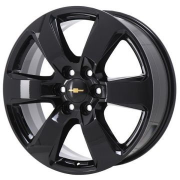 Chevrolet Traverse Wheel Rim Gloss Black 5769 Stock Factory OEM Replacement