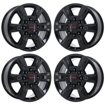 Chevrolet Silverado 2500 Exchange Wheels Set of 4-Exchange Rims Set of 4 Gloss Black 5803